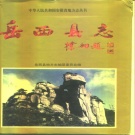 安徽省安庆市 《岳西县志》1996版