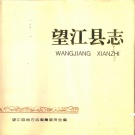 安徽省安庆市 《望江县志》1995版