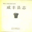 湖北省恩施土家族苗族自治州  《咸丰县志》1990版