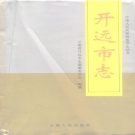 云南省红河哈尼族彝族自治州 《开远市志》1996版.pdf下载